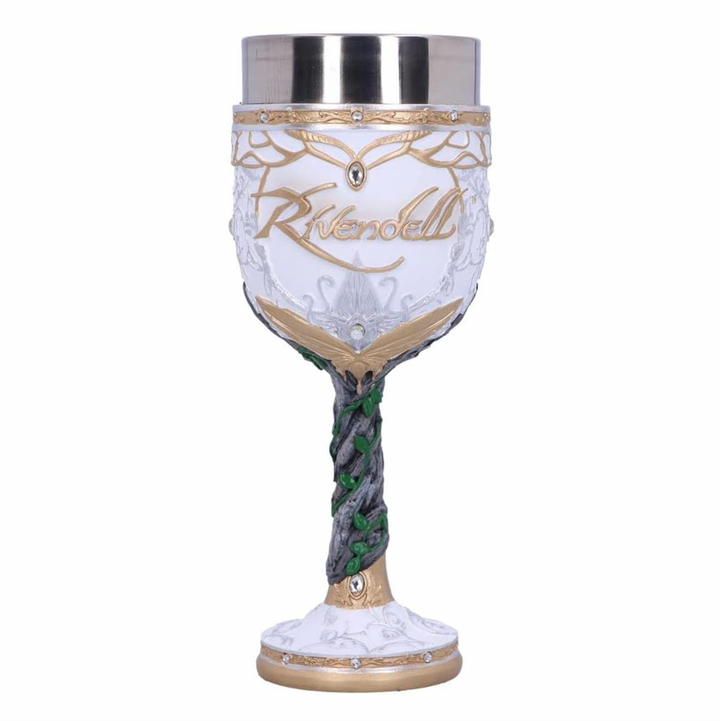 Lord of the Rings Rivendell Sculpted Resin Goblet