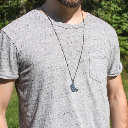 Mithril Blue Moon of Rivendell Lord of the Rings Pendant Necklace