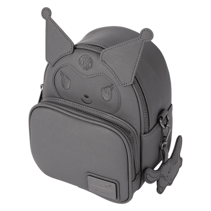 Loungefly Sanrio Kuromi Monochrome Cosplay Convertible Mini Backpack & Crossbody Bag