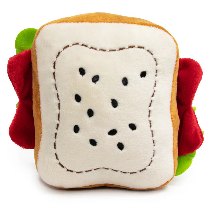 Scooby-Doo Sandwich Squeaker Plush Dog Toy