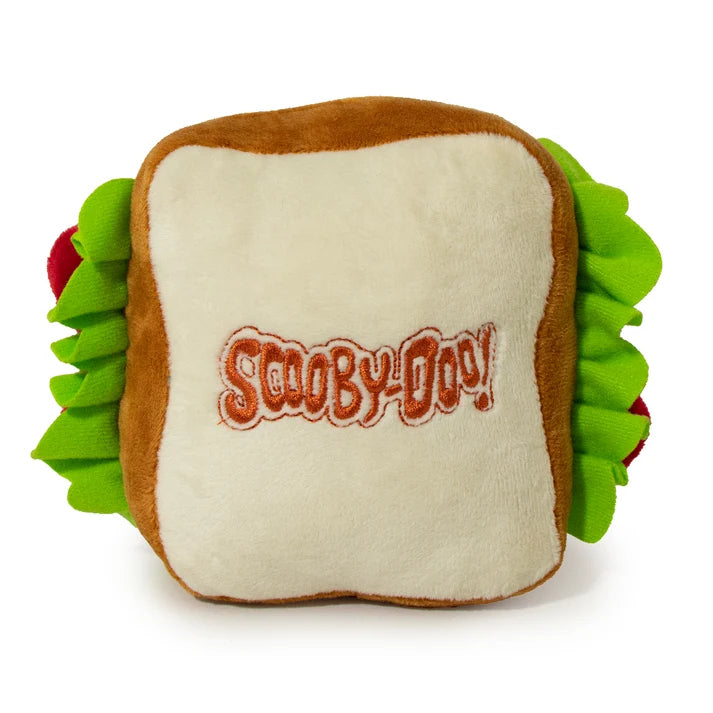 Scooby-Doo Sandwich Squeaker Plush Dog Toy
