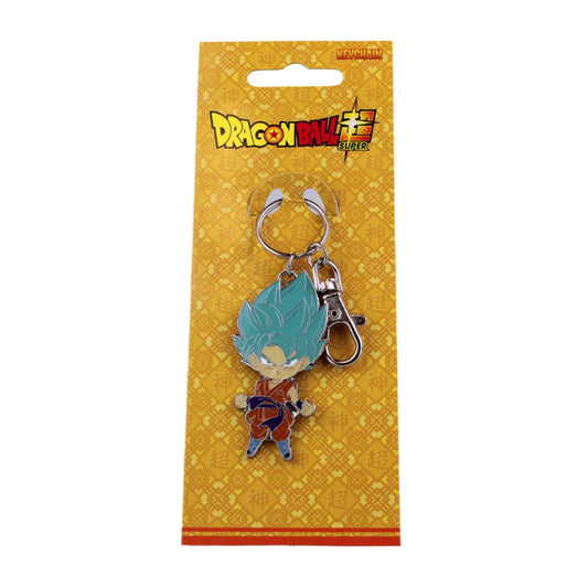 SSGSS Goku Metal Keychain