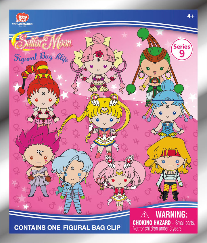 Sailor Moon 3D Foam Bag Clip Series 9 Blind Bag Box of 24