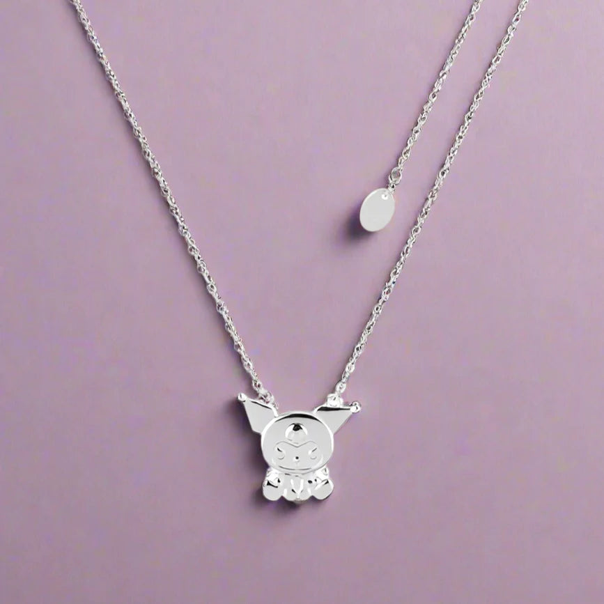 Hello Kitty Kuromi Gold Plated Necklace