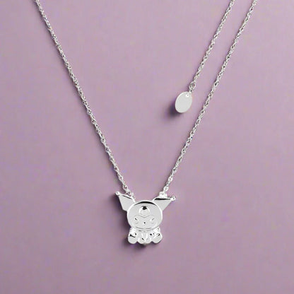 Sanrio Precious Metal Kuromi Necklace