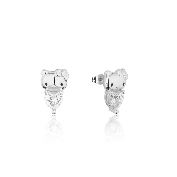 Sanrio Hello Kitty April Birthstone Stud Earrings