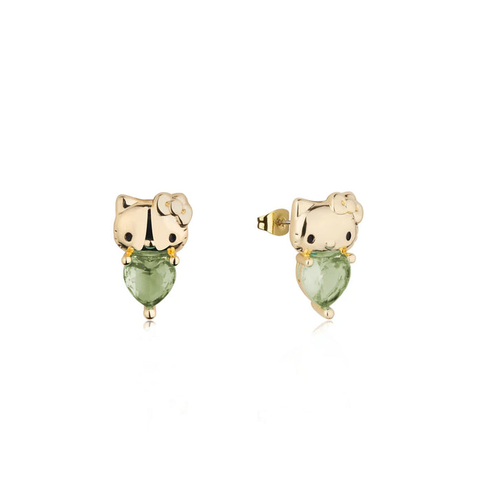 Sanrio Hello Kitty August Birthstone Stud Earrings