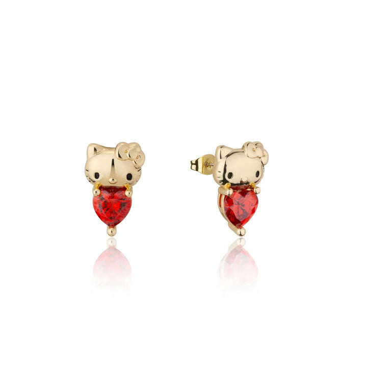 Sanrio Hello Kitty July Birthstone Stud Earrings