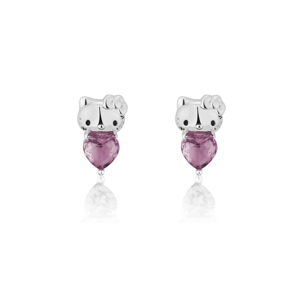 Sanrio Hello Kitty June Birthstone Stud Earrings
