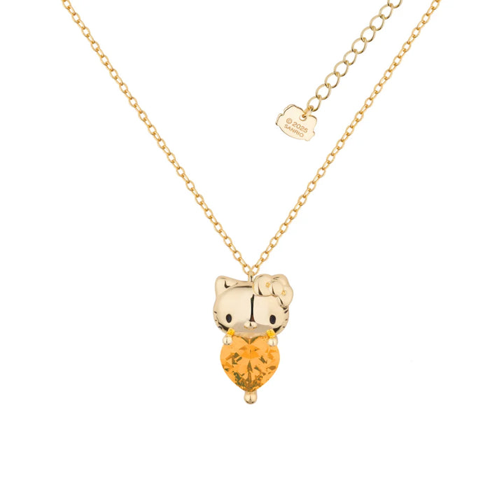 Sanrio Hello Kitty November Birthstone Necklace