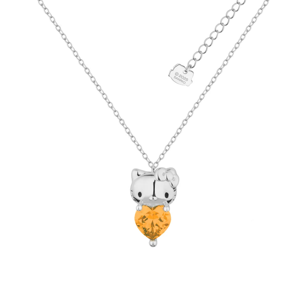 Sanrio Hello Kitty November Birthstone Necklace