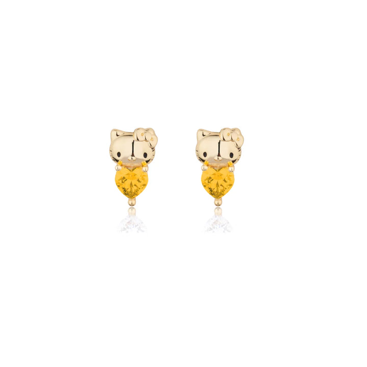 Sanrio Hello Kitty November Birthstone Stud Earrings