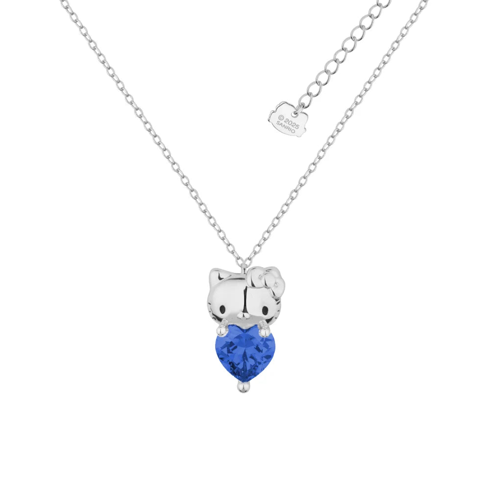 Sanrio Hello Kitty September Birthstone Necklace