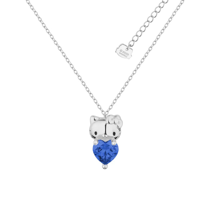 Sanrio Hello Kitty September Birthstone Necklace