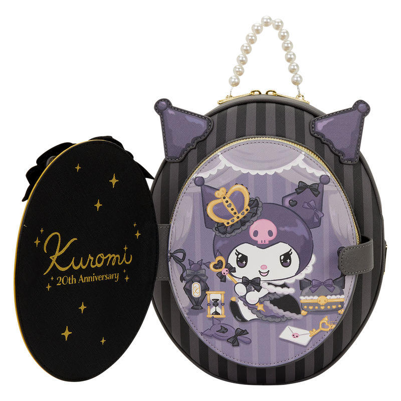 Sanrio Kuromi 20th Anniversary Cameo Mini Backpack by Loungefly