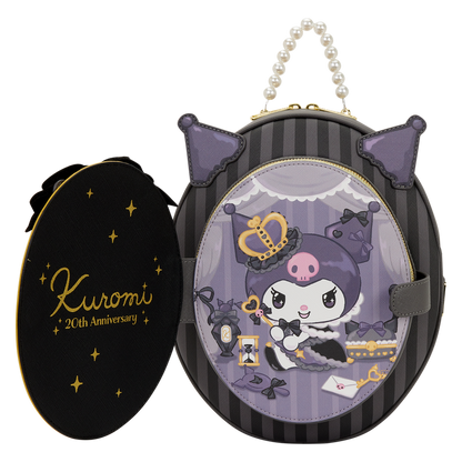 Sanrio Kuromi 20th Anniversary Cameo Mini Backpack by Loungefly