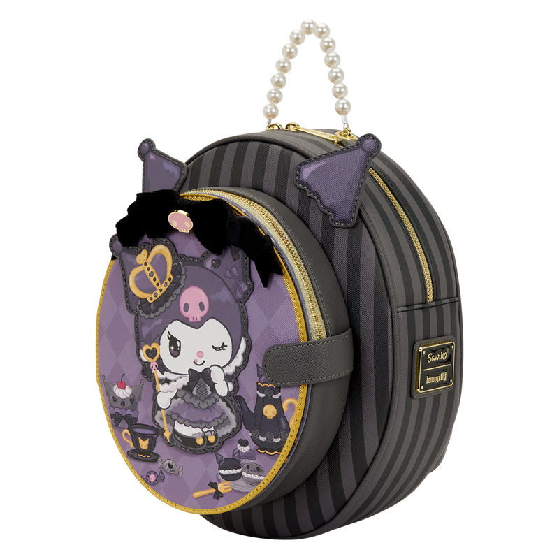 Sanrio Kuromi 20th Anniversary Cameo Mini Backpack by Loungefly
