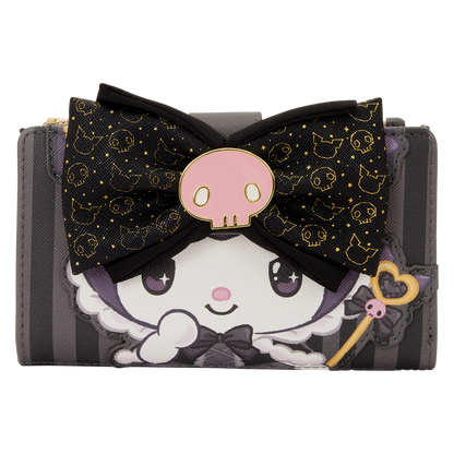 Sanrio Kuromi 20th Anniversary Flap Wallet by Loungefly