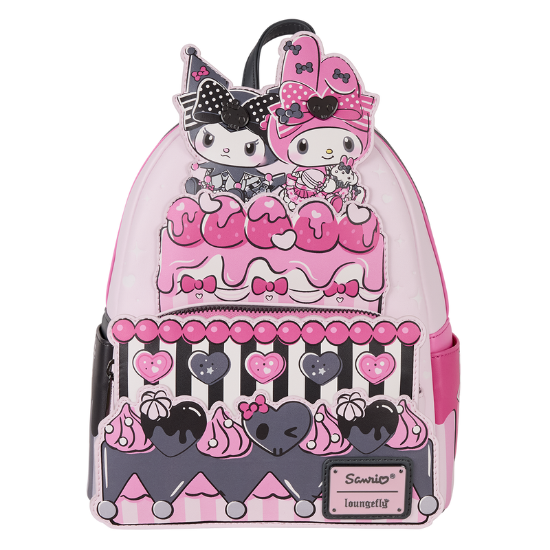 Loungefly Sanrio My Melody & Kuromi Cake Mini Backpack