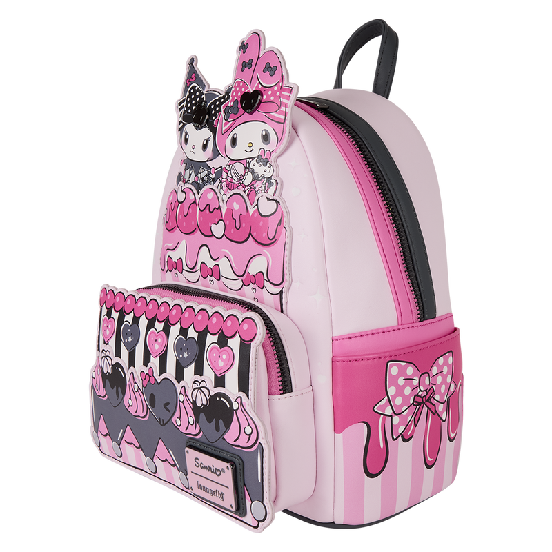 Loungefly Sanrio My Melody & Kuromi Cake Mini Backpack