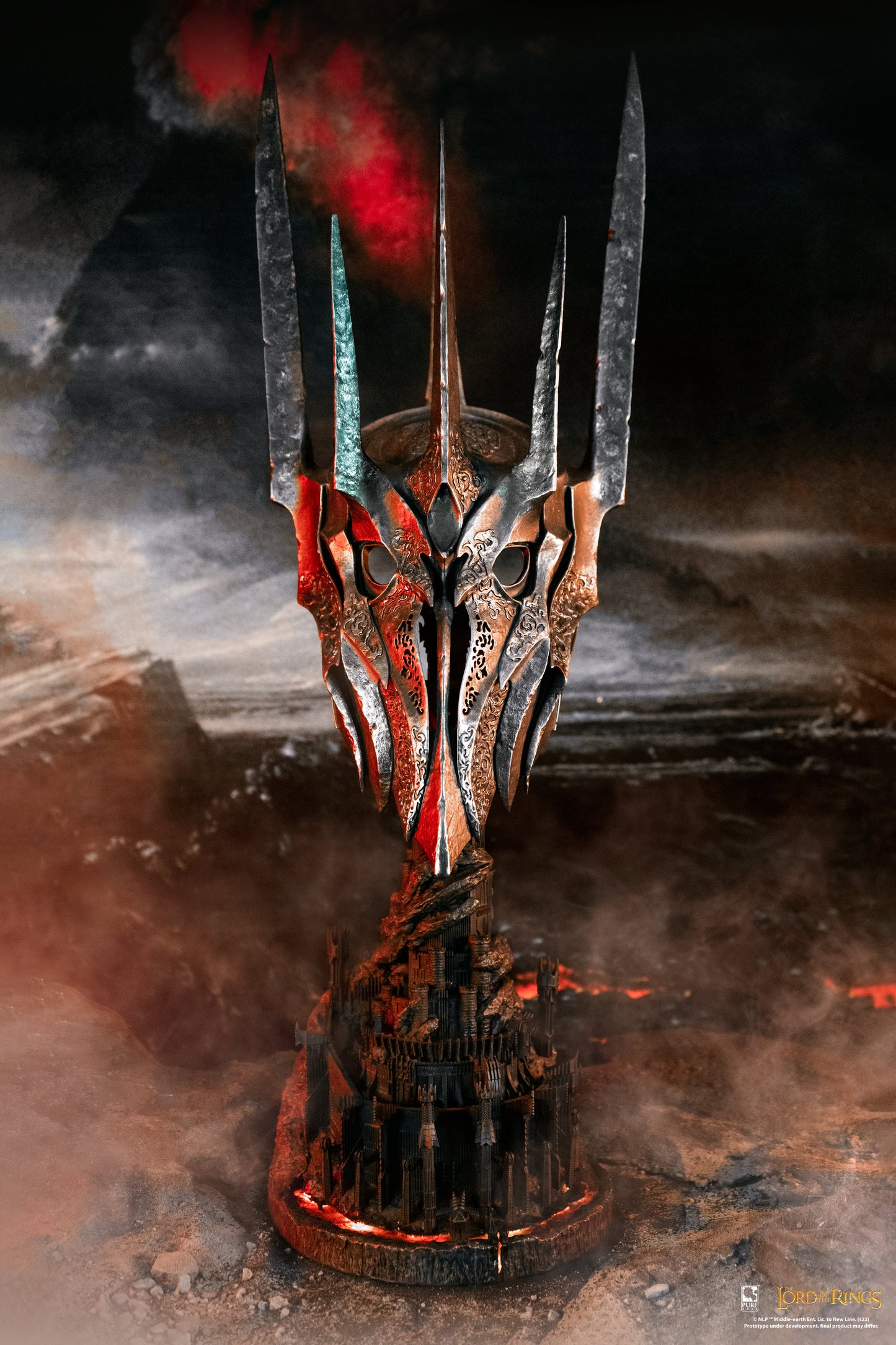 Lord of the Rings Sauron 1:1 Scale Art Mask by PureArts