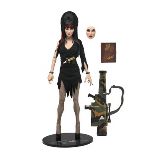 NECA Elvira Mistress of the Dark Commando  7” Ultimate Action Figure
