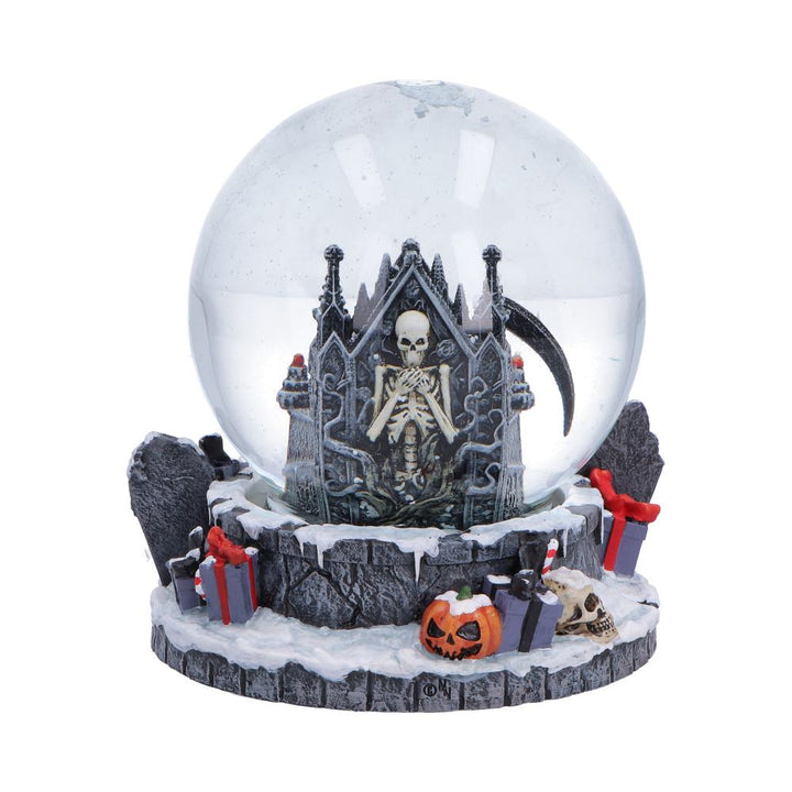 Silent Nightmares: Seasons Reapings Horror Snow Globe