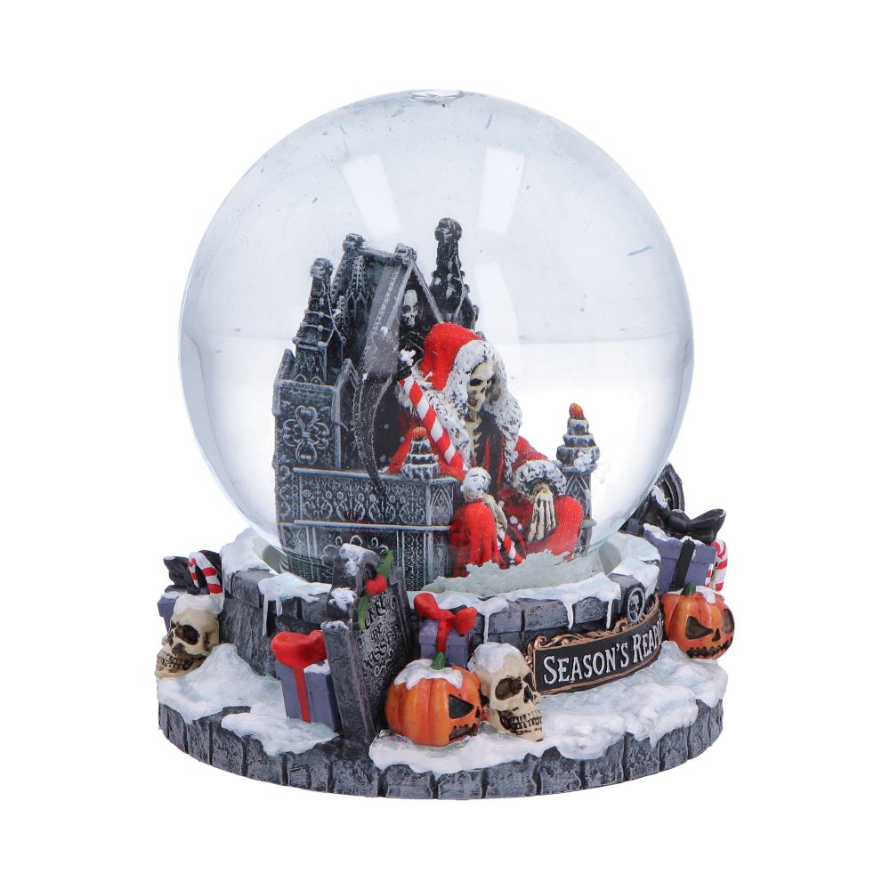 Silent Nightmares: Seasons Reapings Horror Snow Globe