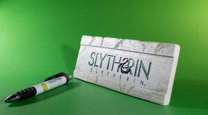 Harry Potter Slytherin Resin Desk Sign