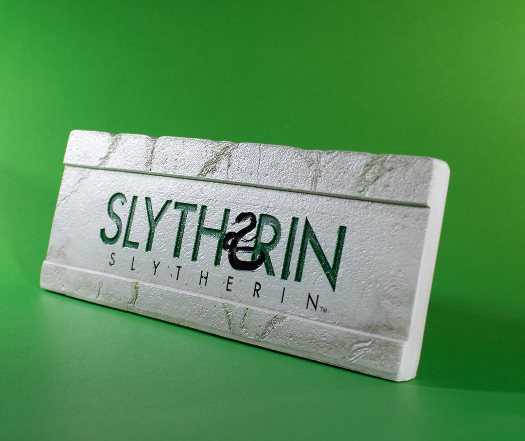 Slytherin Harry Potter Hogwarts House Desk Sign