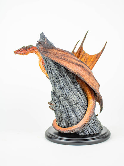The Lord of the Rings The Hobbit Smaug The Magnificent Mini Statue by Weta Workshop