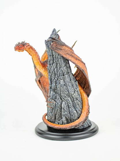 The Lord of the Rings The Hobbit Smaug The Magnificent Mini Statue by Weta Workshop