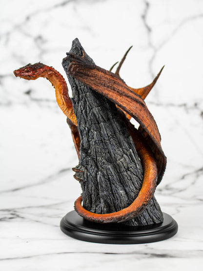 The Lord of the Rings The Hobbit Smaug The Magnificent Mini Statue by Weta Workshop