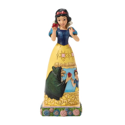 Snow White Apple with Scene Jim Shore Disney Traditions Statue