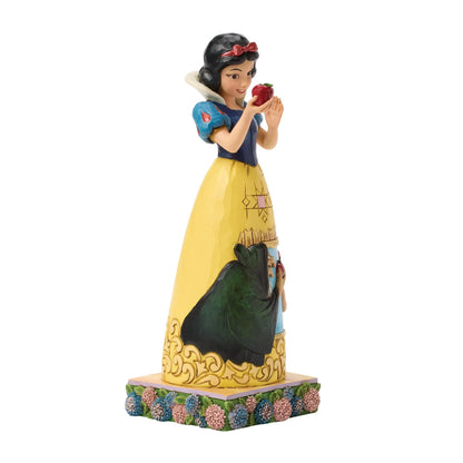 Snow White Apple with Scene Jim Shore Disney Traditions Statue