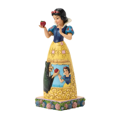 Snow White Apple with Scene Jim Shore Disney Traditions Statue