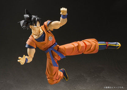 Dragon Ball Son Goku-A Saiyan Raised on Earth  SH Figuarts Figure