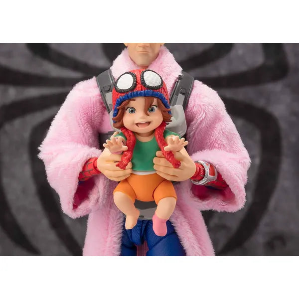 Spider-Man: Across the Spider-Verse S.H.Figuarts Peter B. Parker & Mayday Parker Action Figure