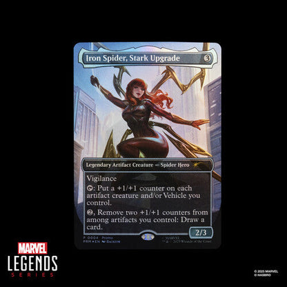 Spider-Man - Marvel Legends x Magic: The Gathering - Mary Jane Watson (Iron Spider) Action Figure and Exclusive Foil Trading Card