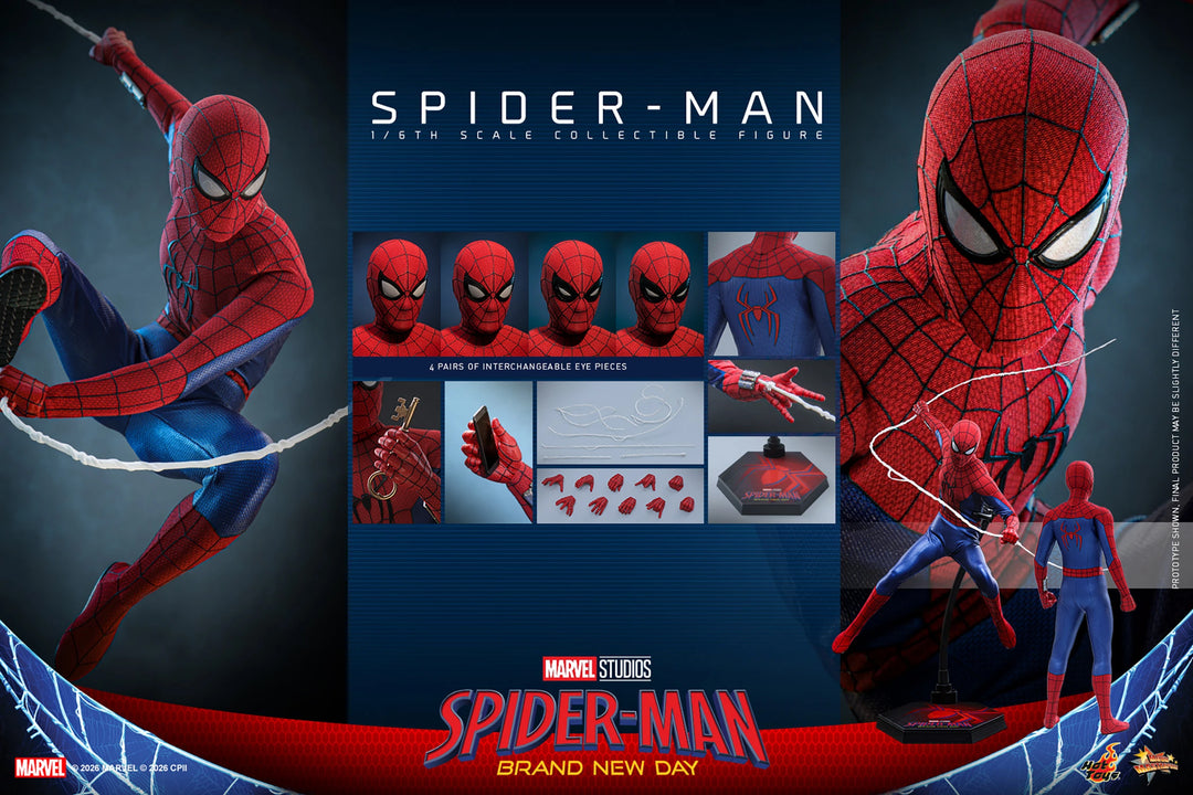 *Pre-Order* Spider-Man Brand New Day Marvel Sixth Scale Figure by Hot Toys
