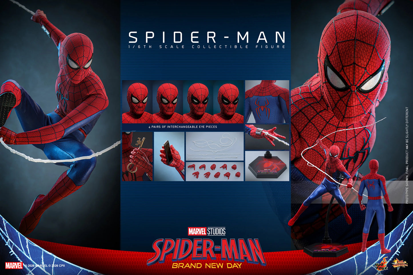 *Pre-Order* Spider-Man Brand New Day Marvel Sixth Scale Figure by Hot Toys