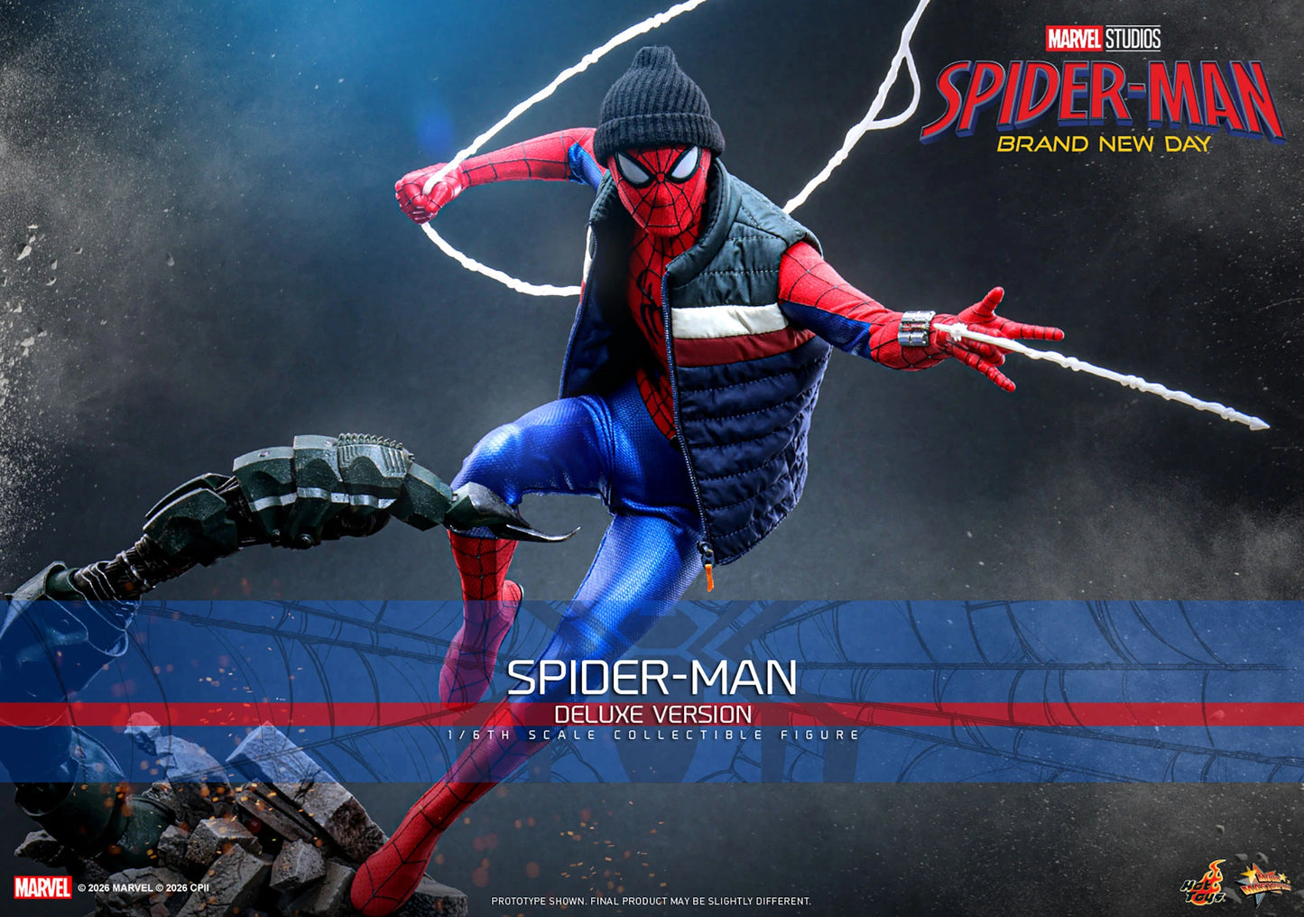 *Pre-Order* Spider-Man Brand New Day (Deluxe Version) Sixth Scale Figure by Hot Toys