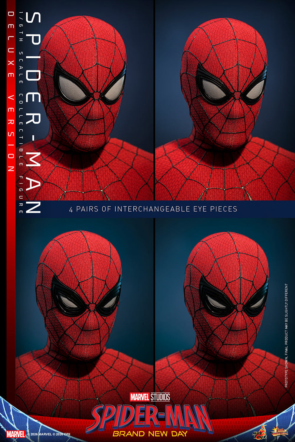 *Pre-Order* Spider-Man Brand New Day (Deluxe Version) Sixth Scale Figure by Hot Toys