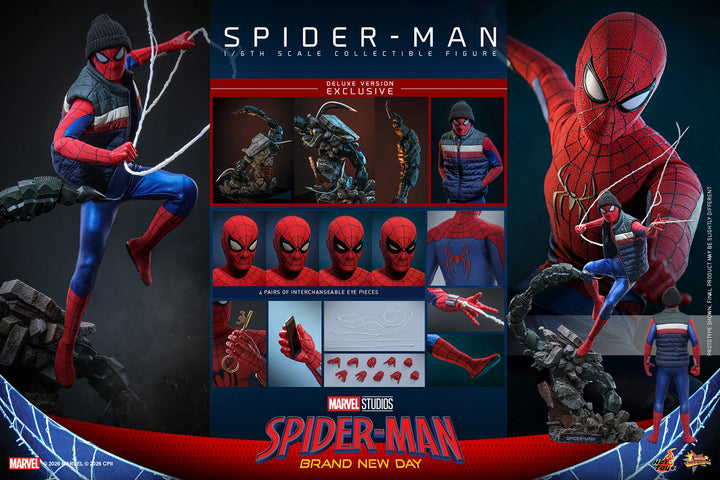 *Pre-Order* Spider-Man Brand New Day (Deluxe Version) Sixth Scale Figure by Hot Toys