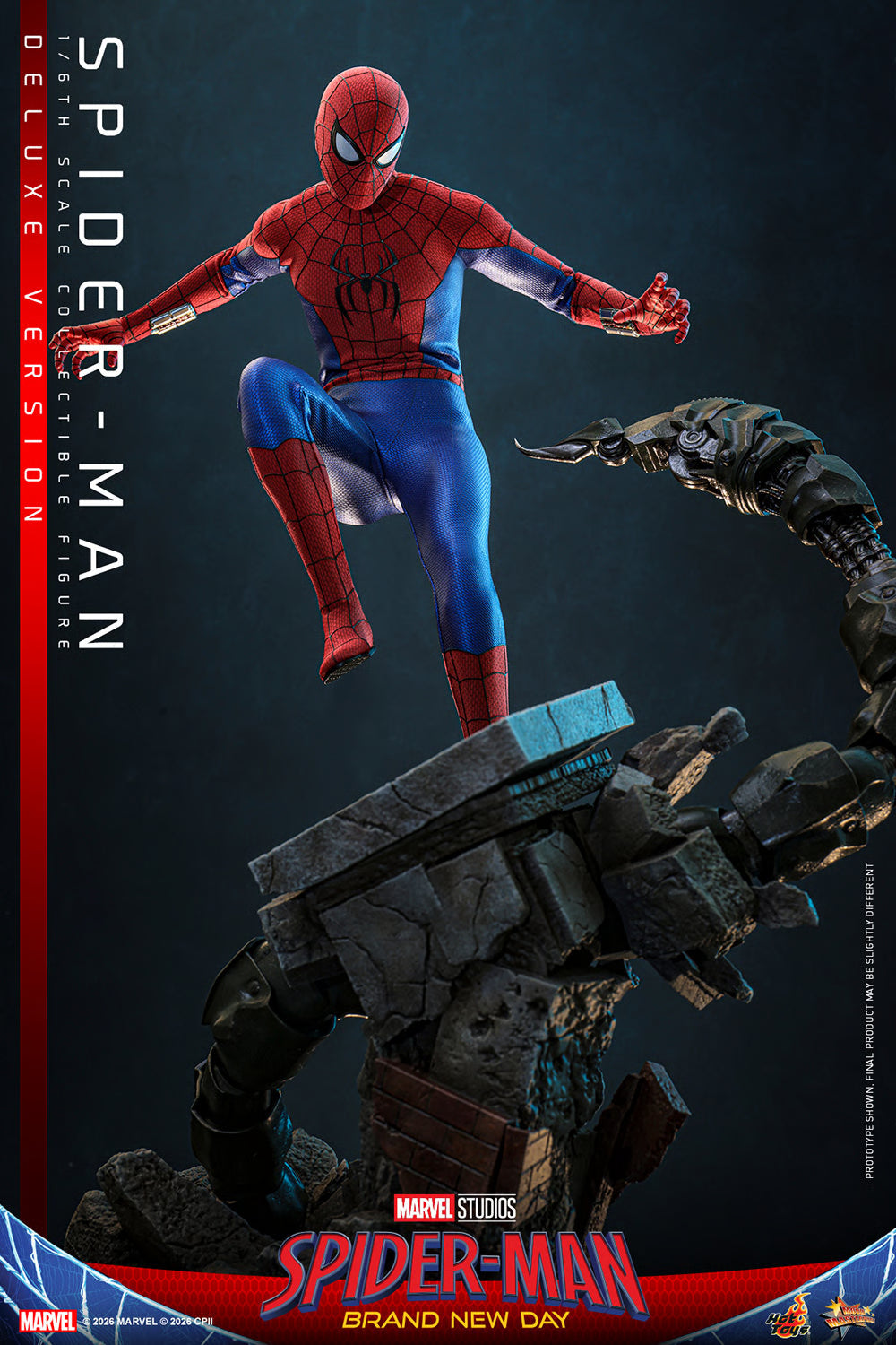 *Pre-Order* Spider-Man Brand New Day (Deluxe Version) Sixth Scale Figure by Hot Toys