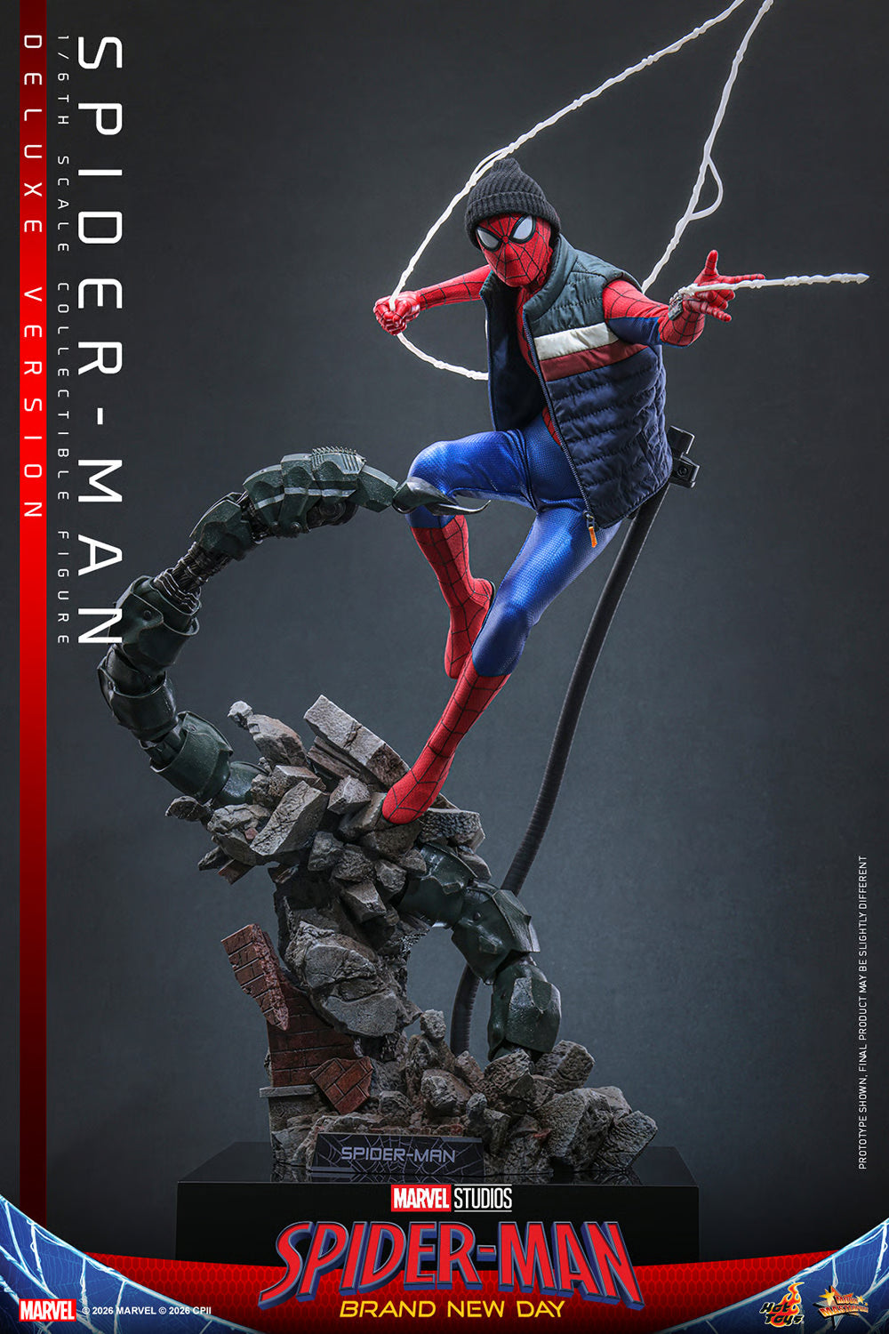 *Pre-Order* Spider-Man Brand New Day (Deluxe Version) Sixth Scale Figure by Hot Toys