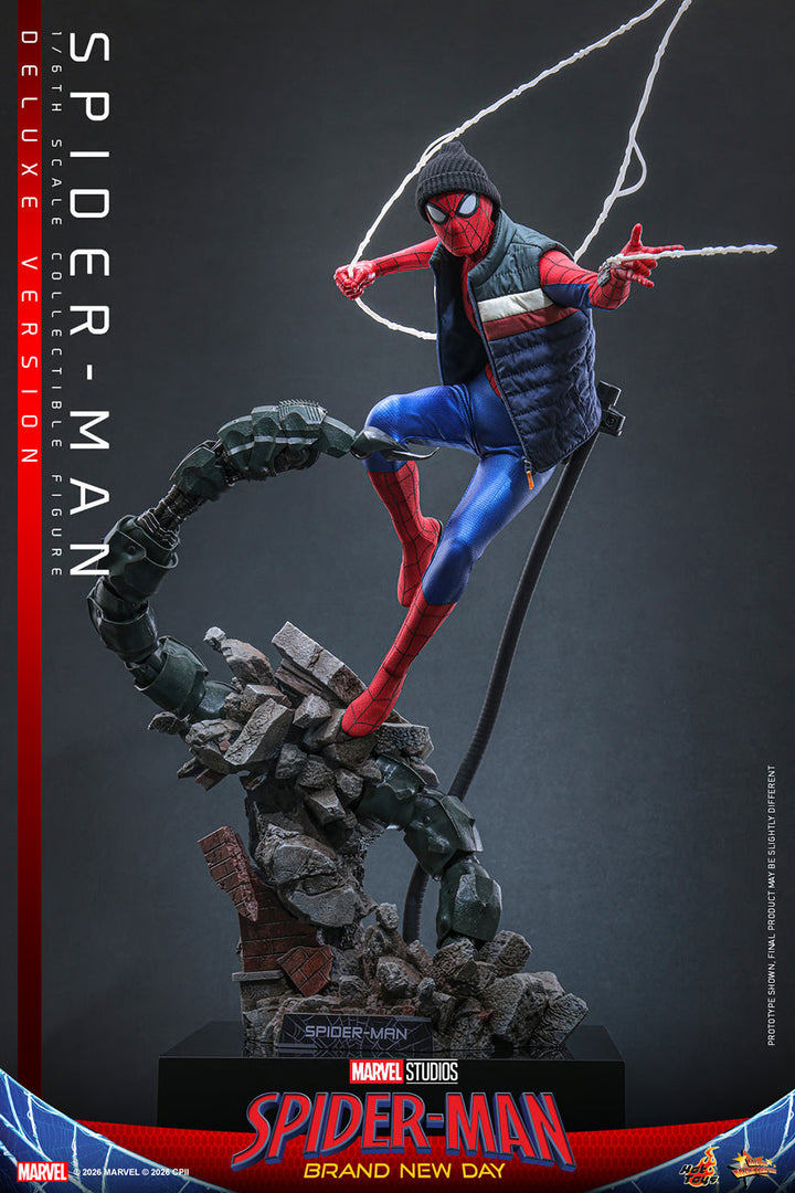 *Pre-Order* Spider-Man Brand New Day (Deluxe Version) Sixth Scale Figure by Hot Toys