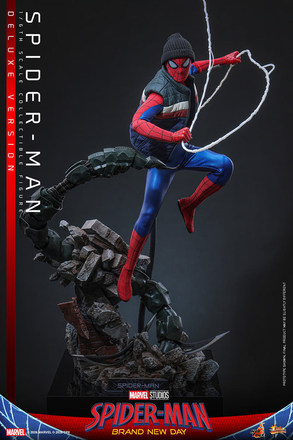 *Pre-Order* Spider-Man Brand New Day (Deluxe Version) Sixth Scale Figure by Hot Toys