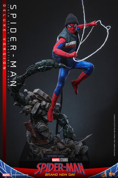 *Pre-Order* Spider-Man Brand New Day (Deluxe Version) Sixth Scale Figure by Hot Toys