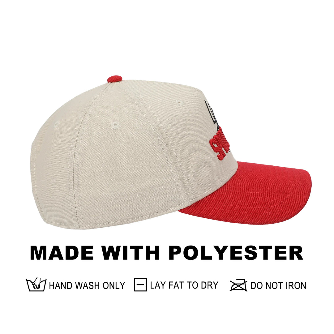 Marvel Spider-Man Spider Logo White &amp; Red Snapback Hat